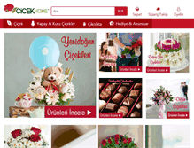 Tablet Screenshot of cicekhome.com